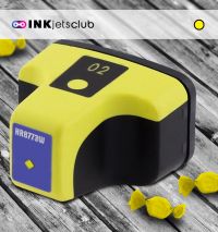 HP 02 (C8773WN ) Yellow Compatible Ink cartridge