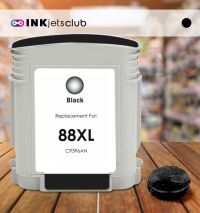 HP 88XL (C9396AN) High-Yield Black Compatible Ink cartridge