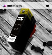 HP 564XL (CB322WN) High-Yield Photo Black Compatible Ink cartridge