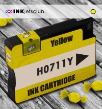 HP 711 Yellow (CZ132A) Compatible  Inkjet Cartridge