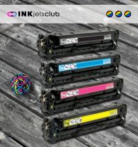 4 Pack - Canon 118 Laser Toner Cartridge Value Pack. Includes 1 Black, 1 Cyan, 1 Magenta and 1 Yellow Compatible   Toner Cartridges