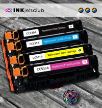 4 Pack - HP 304A Compatible  Toner Cartridge Value Pack. Includes 1 Black, 1 Cyan, 1 Magenta and 1 Yellow Toner Cartridges