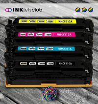 4 Pack - HP 131X Black and HP 131A Color Compatible  Toner Cartridge Value Pack. Package Includes 1 Black, 1 Cyan, 1 Magenta and 1 Yellow Toner Cartridges