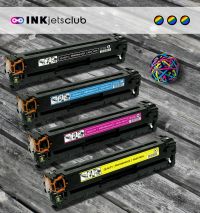 4 Pack - HP 312A Ink Cartridge Value Pack. Includes 1 Black, 1 Cyan, 1 Magenta and 1 Yellow Compatible  Ink Cartridges