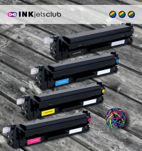 4 Pack - HP 410X High Yield Ink Cartridge Value Pack. Includes 1 Black, 1 Cyan, 1 Magenta and 1 Yellow Compatible  Ink Cartridges