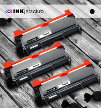 3 Pack Brother TN660 Black High Yield Compatible Toner Cartridge