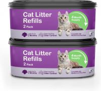5-Star Cat Litter Refills (Pack of 2) Compatible with Litter Genie and Pet Genie Pail
