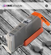 Canon CLI-251XL (6452B001) High Yield Gray Compatible Ink cartridge