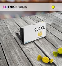 HP 902XL (T6M10AN) High Yield Yellow Ink Cartridge.