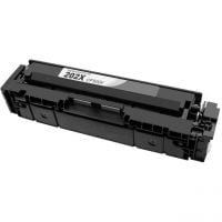 HP 202X High Yield Black Compatible Toner Cartridge, 3300 Page Yield (CF500X)
