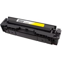 HP 202X High Yield Yellow Compatible Toner Cartridge, 2600 Page Yield (CF502X)