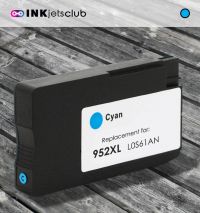 HP 952XL (L0S61AN) High Yield Cyan Inkjet Cartridge 