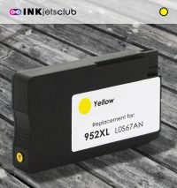 HP 952XL (L0S67AN) High Yield Yellow Inkjet Cartridge 