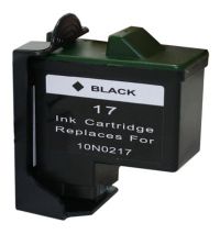 Lexmark Compatible  10N0217 (#17) Black Compatible Ink cartridge