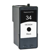 Lexmark Compatible  18C0034 (#34) High Yield Black Compatible Ink cartridge