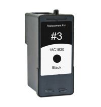 Lexmark Compatible  18C1530 (#3) Black Compatible Ink cartridge