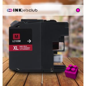 Brother LC103M High Yield Magenta Compatible Ink cartridge