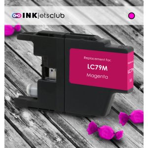 Brother LC79M Extra High Yield Magenta Compatible Ink cartridge (LC79 Series) for the MFC-J6510DW, MFC-J6710DW