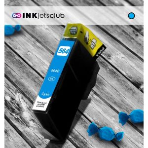 HP 564XL (LCB323WN) High-Yield Cyan Compatible Ink cartridge