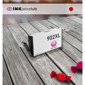 HP 902XL (T6M06AN) High Yield Magenta Ink Cartridge.