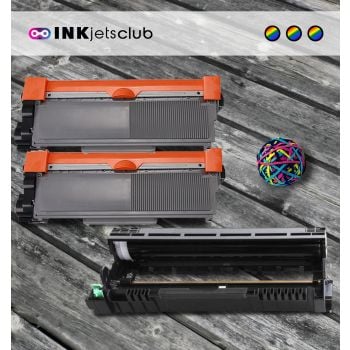 3 Pack - Brother TN660 and DR630 High Yield Compatible Toner & Drum Unit
