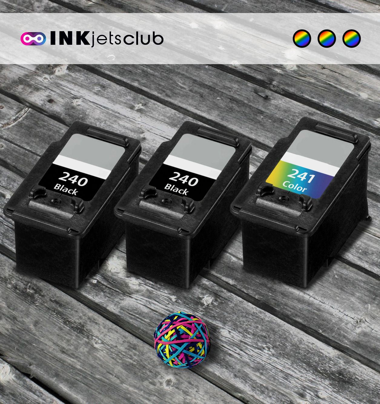 More Prints with Canon PG-240  CL-241 Compatible Ink InkjetsClub