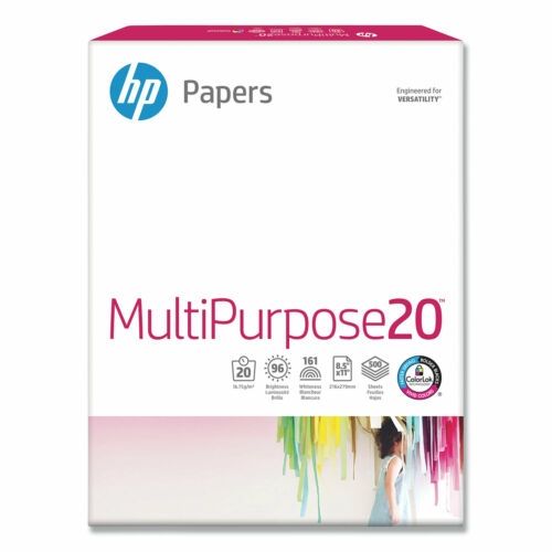 HP Printer Paper, 8.5 x 11 Paper, 500 Sheets