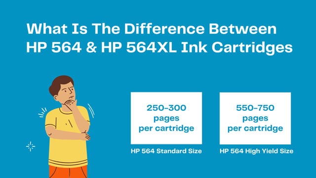 What's the Difference: HP 564 Vs 564XL Ink