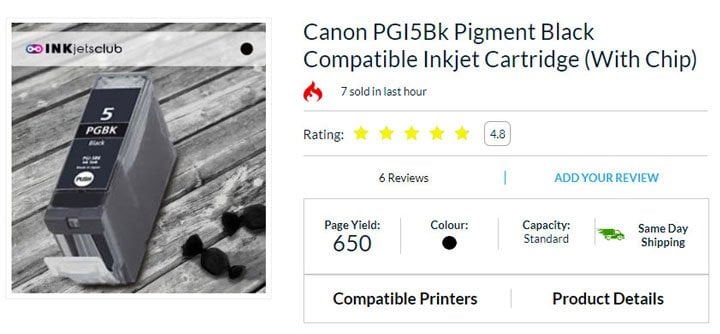 Canon PGI5BK