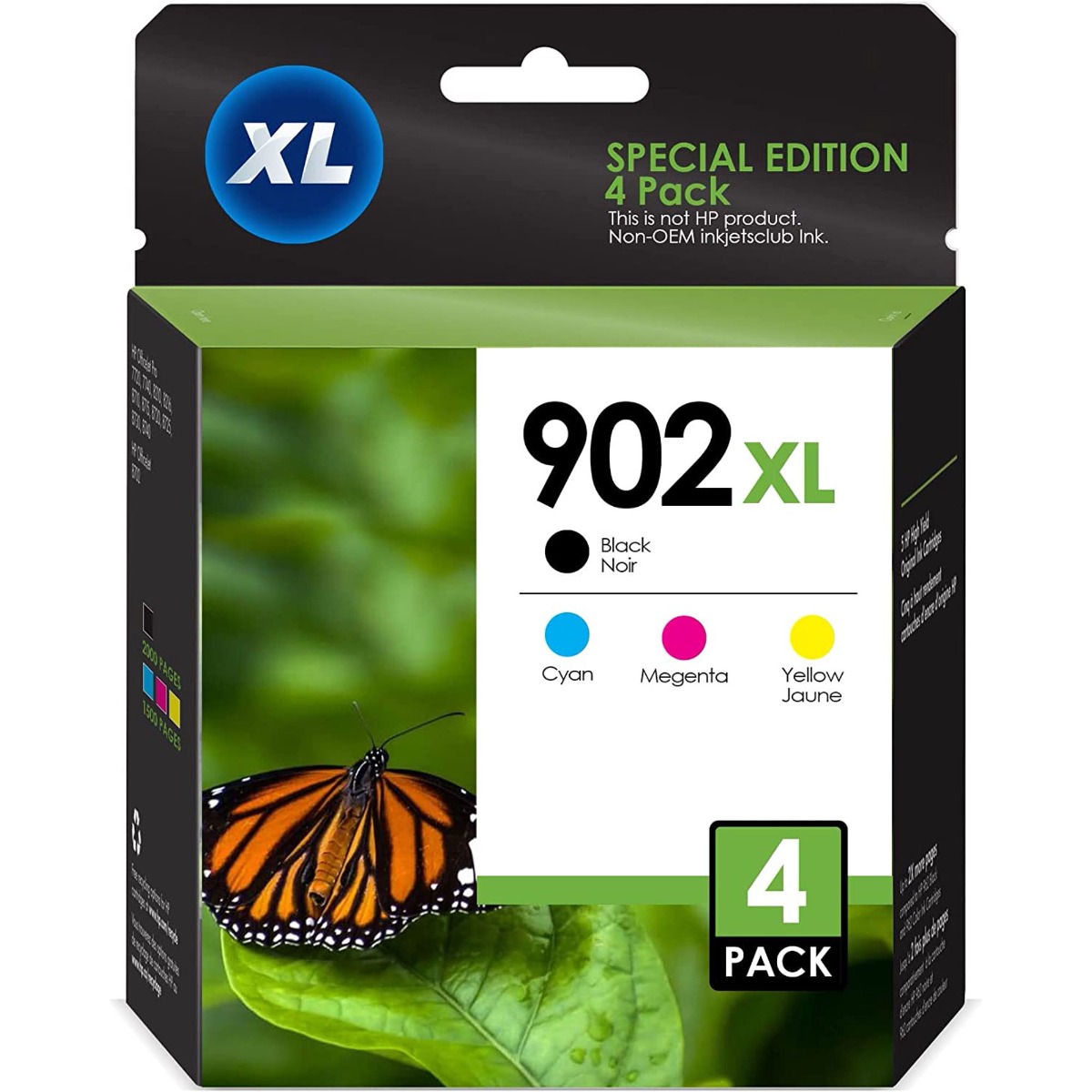 Dropship 902XL Ink Cartridges For HP Ink 902 Combo Pack HP 902 Ink